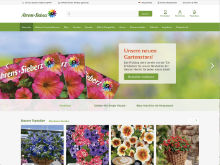 Screenshot Ahrens Sieberz Website