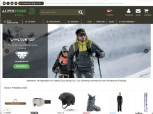 Screenshot Alpinstore Website