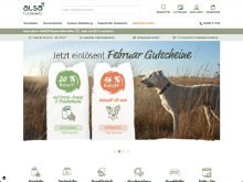 Screenshot Alsa Hundewelt Website