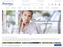 Screenshot Angermaier Website