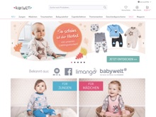 Screenshot Baby Sweets Website