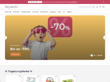 Screenshot babymarkt Website