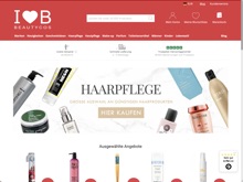 Screenshot BEAUTYCOS Website