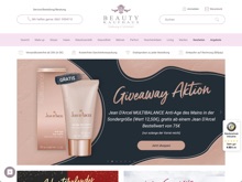 Screenshot Beautykaufhaus Website