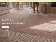 Screenshot benuta Website
