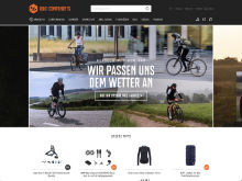 Screenshot bike-components Website