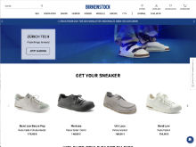 Screenshot Birkenstock Website