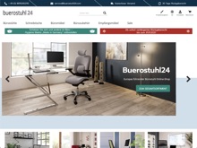 Screenshot Buerostuhl24 Website