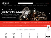 Screenshot Butch Website