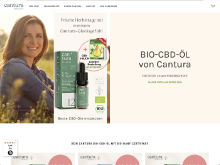 Screenshot Cantura Website