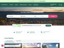Screenshot Center Parcs Website