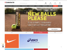 Screenshot CenterCourt.de Website