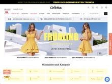 Screenshot Chicme Website