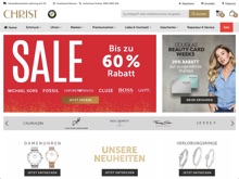 Screenshot Christ Website