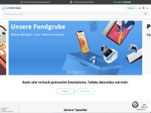 Screenshot Clevertronic Website