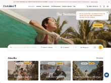 Screenshot Club Med Website