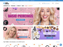 Screenshot Crazy Factory Website