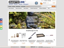 Screenshot Danto Website