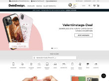 Screenshot DeinDesign Website