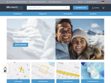 Screenshot Discountlens Website