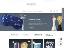 Screenshot Dr. Grandel Website