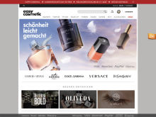 Screenshot easycosmetic Website