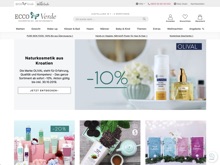 Screenshot Ecco Verde Website