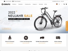 Screenshot Eskute Website