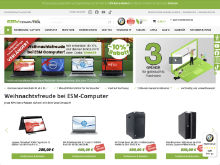 Screenshot ESM Computer Website