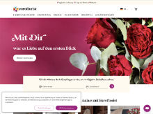 Screenshot Euroflorist Website