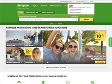 Screenshot Europcar Website