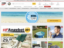 Screenshot EUROtops Website