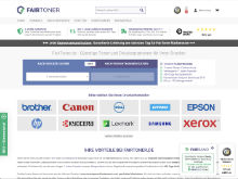 Screenshot FairToner Website