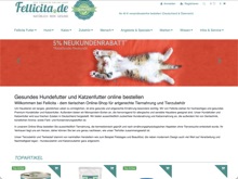 Screenshot Fellicita Website
