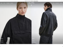 Screenshot Filippa K Website