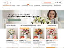 Screenshot Floraqueen Website