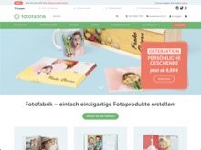 Screenshot Fotofabrik Website