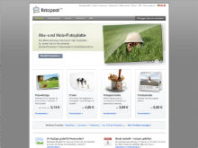 Screenshot Fotopost24 Website