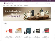 Screenshot fragrance.com Website