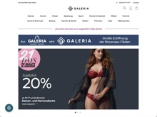 Screenshot Galeria Website