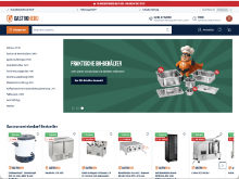 Screenshot GastroHero Website