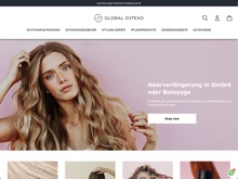 Screenshot Global Extend Website