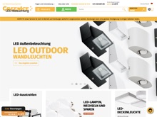 Screenshot Greenice Website