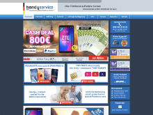 Screenshot handyservice Website