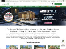 Screenshot Hansagarten24 Website