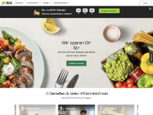 Screenshot HelloFresh Website
