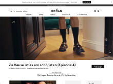 Screenshot Hogan Website