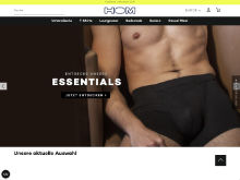 Screenshot HOM Website