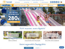 Screenshot Homair Website