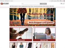 Screenshot Hosieria Website